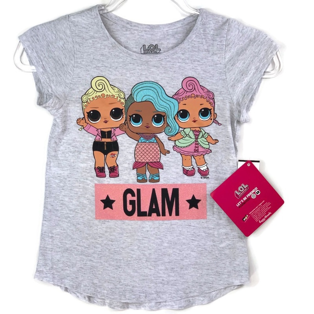 L.O.L Surprise Doll Graphic Tee Size SM (6/6x)